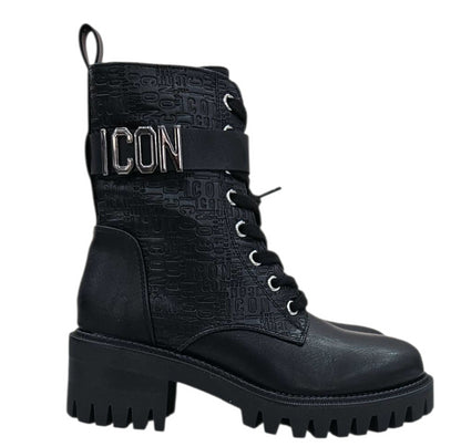 IC04404SD NERO ARG - Scarpe - ICON