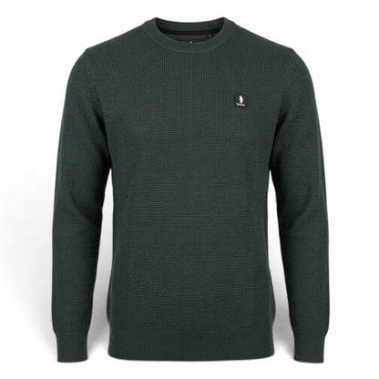 MAGLIA Uomo Refrigue R4061M262 GREWNECK WAFFLE FOREST