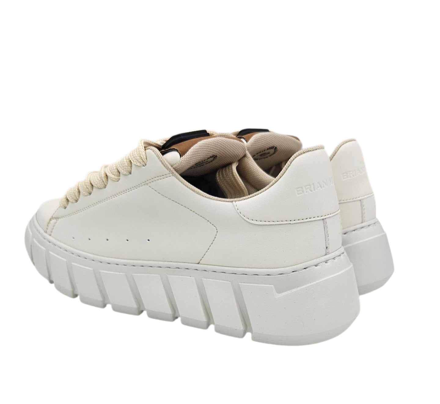 572 ERIK BEIGE RASO CUOIO - Scarpe - Brian Mills