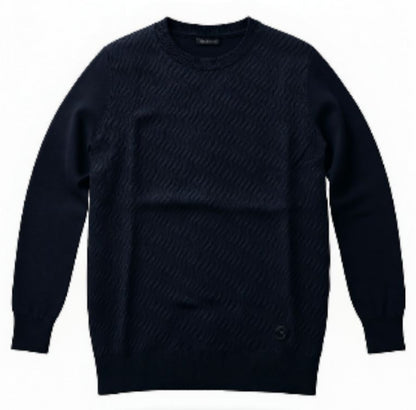 BASIC ROUND TRAMA NERO - MAGLIA - BUGER